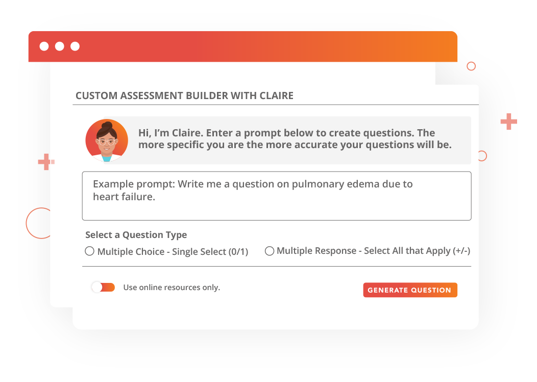 Assessment Builder Screen
