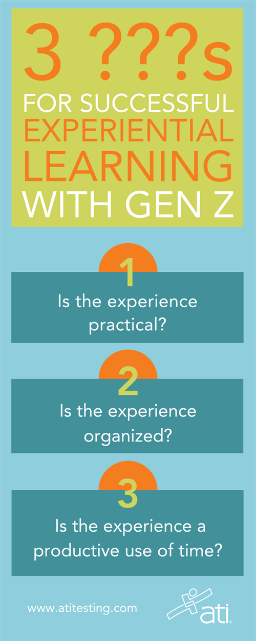 3 QUESTIONS FOR SUCCESSFUL EXPERIENTIAL LEARNING