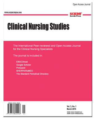 Clinical Nursing Studies Clinical Nursing Studies journal cover
