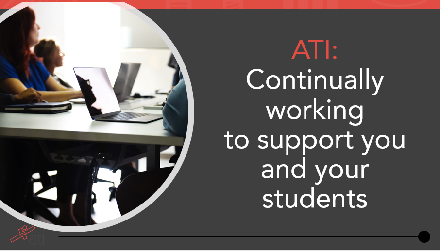ATI is continually working to support you and your students ATI is continually working to support you and your students to prepare for the Next Generation NCLEX