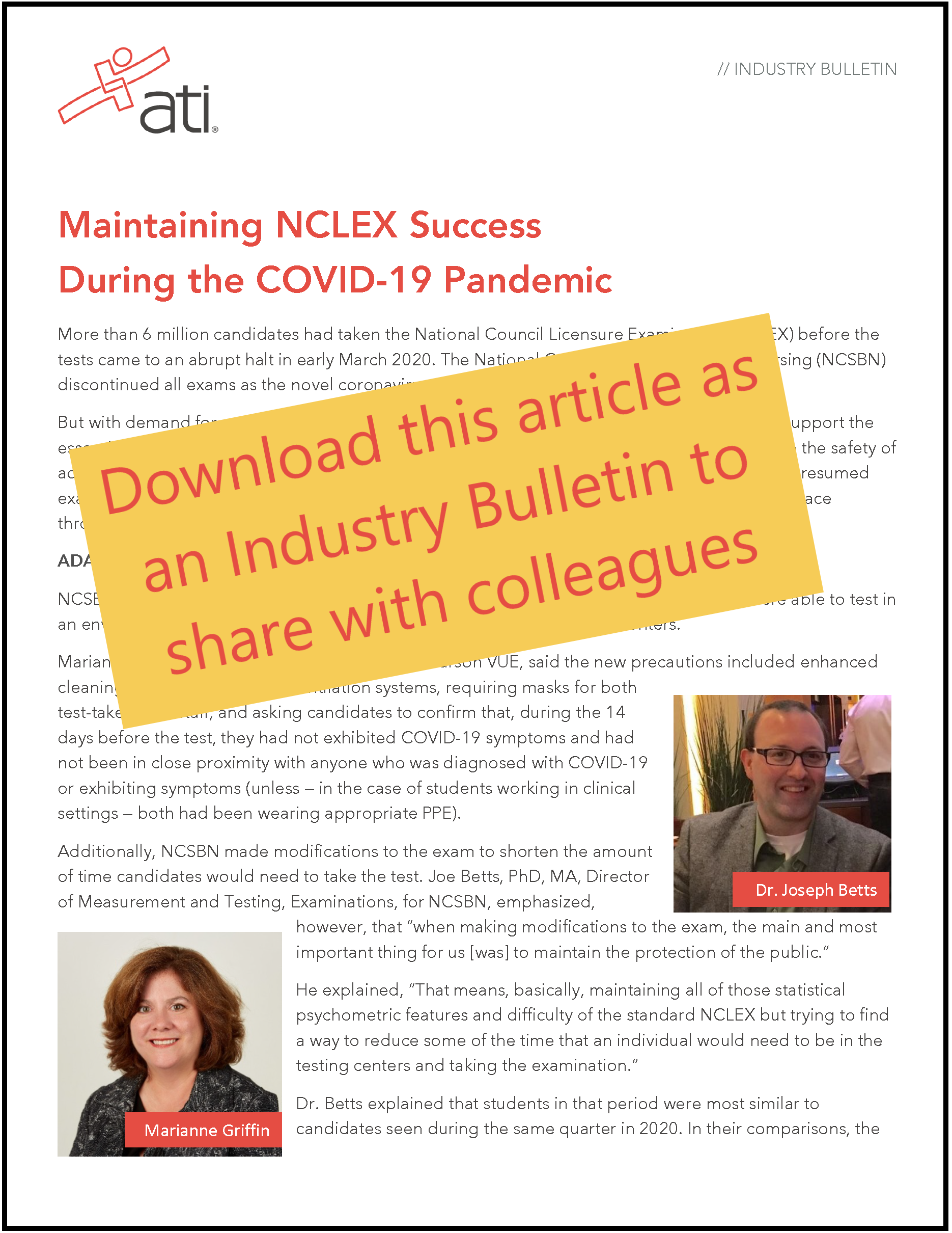 Download this article as an Industry Bulletin to share Download this article as an Industry Bulletin to share