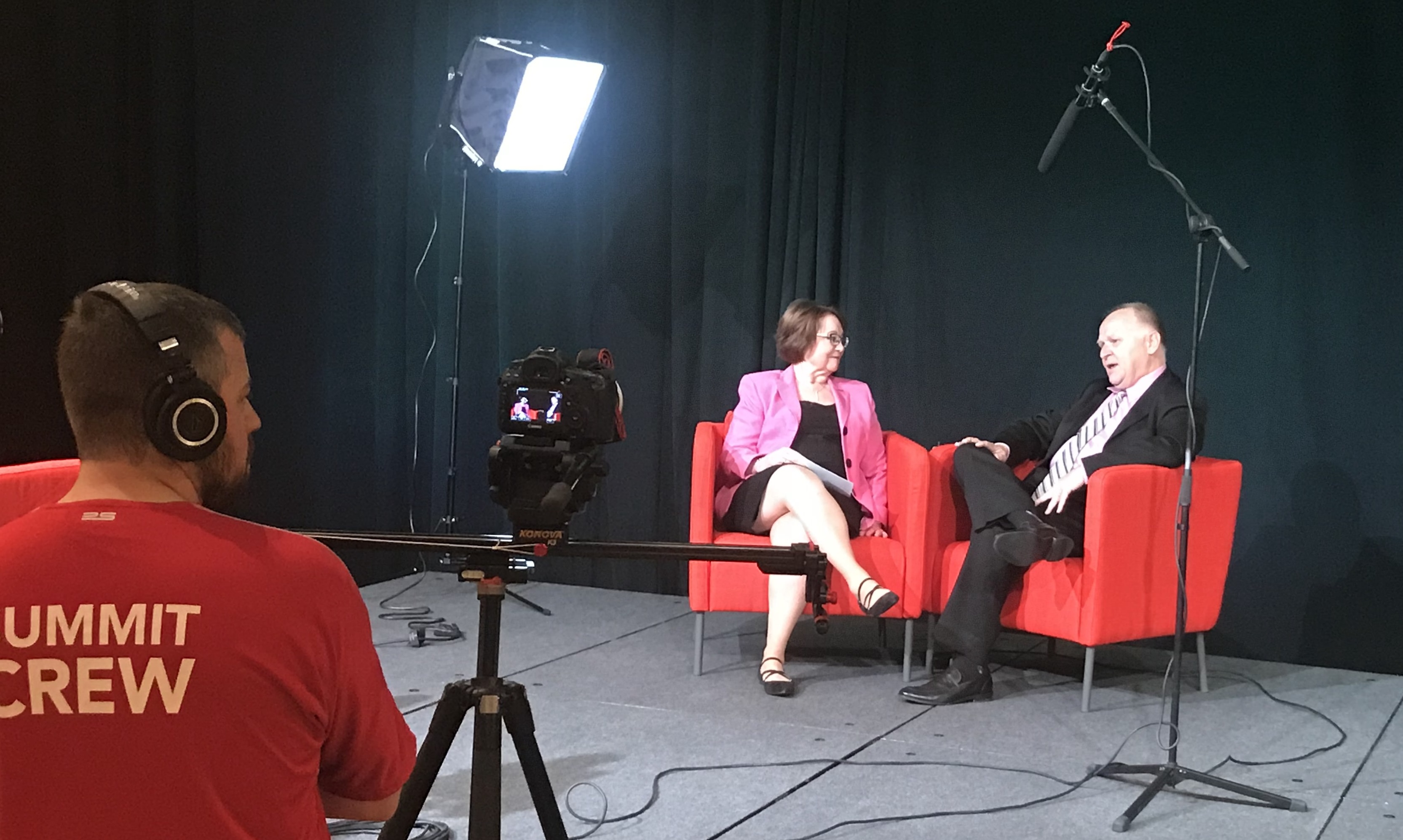 Dr. Phil Dickison with Dr. Sheryl Sommer Sheryl Sommer interviews Phil Dickison