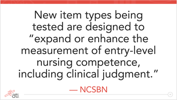 Next Gen NCLEX item types