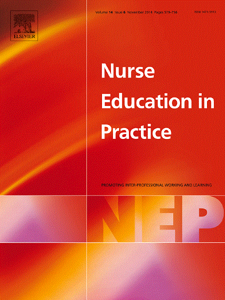 Nurse Education in Practice Nurse Education in Practice journal cover