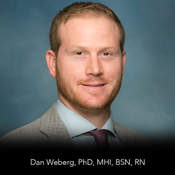 Dan Weberg, a leader in nursing innovation, says faculty should embrace AI