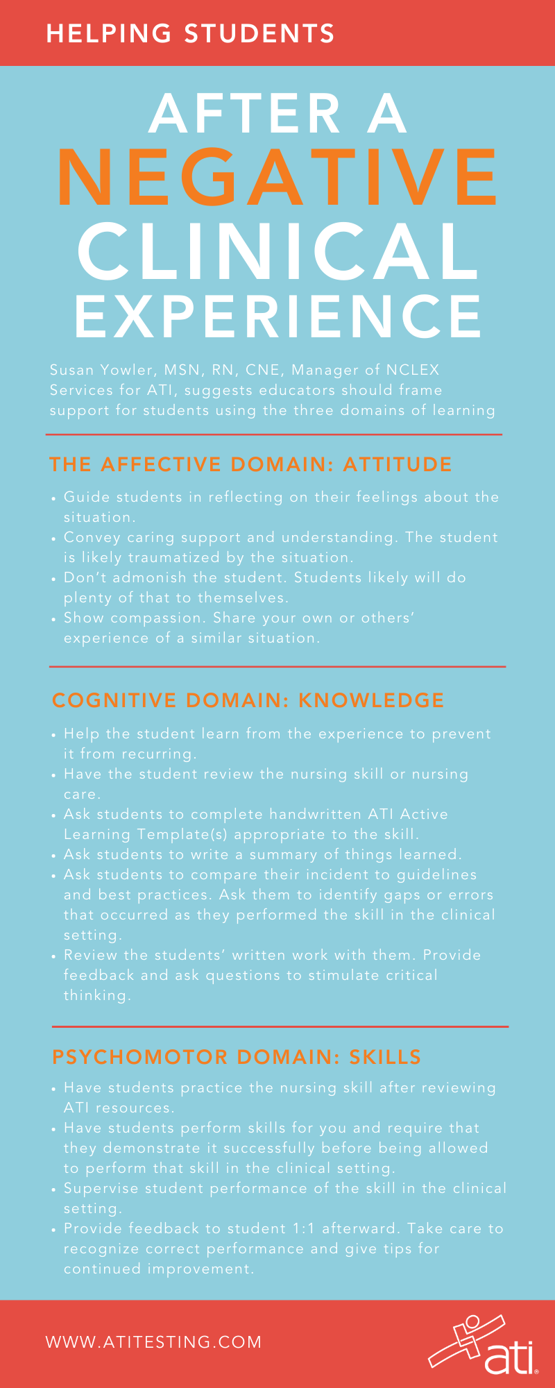 VCS Negative Clinical Experience infographic VCS Negative Clinical Experience infographic