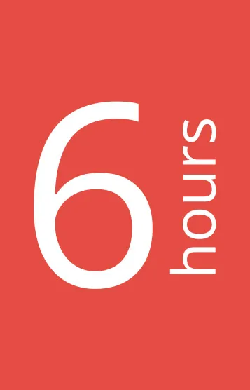 6hrs 6hrs