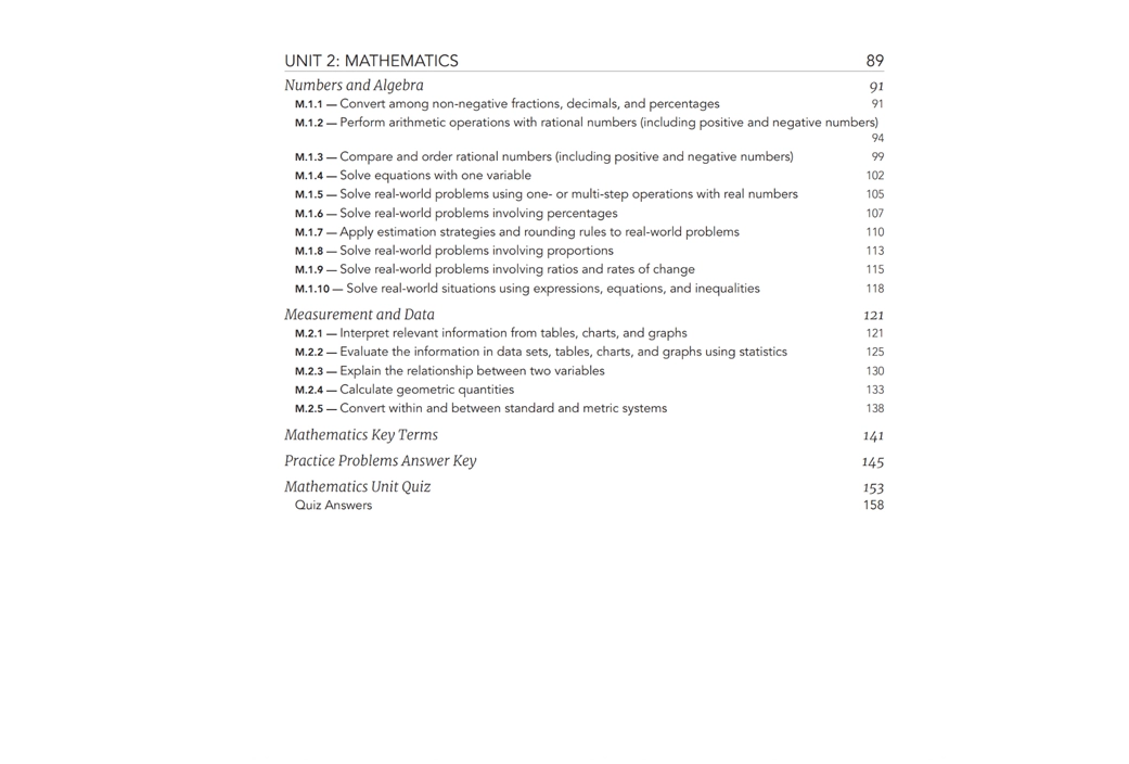 Index 2 - Study Guide