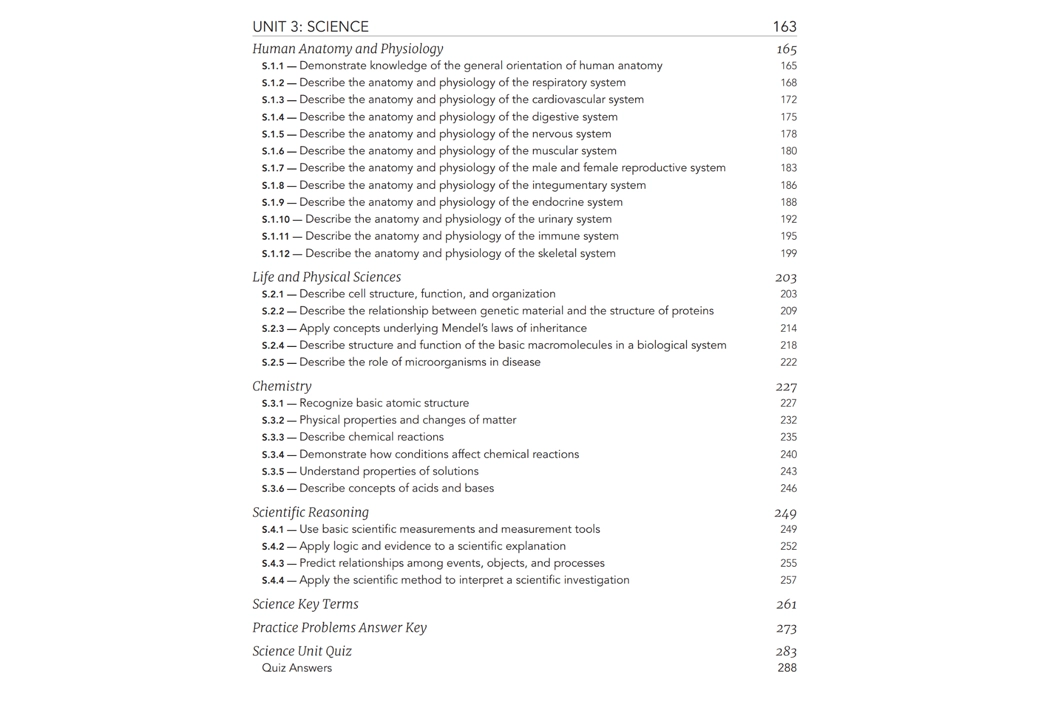 Index 3 - Study Guide
